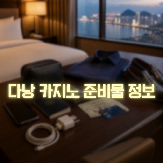 다낭 카지노 준비물 메인